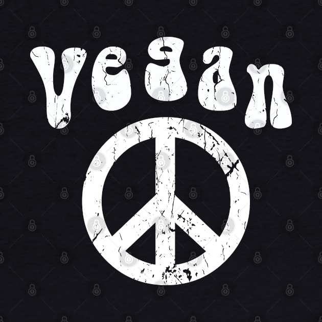 Vegan Peace Symbol by FruitflyPie